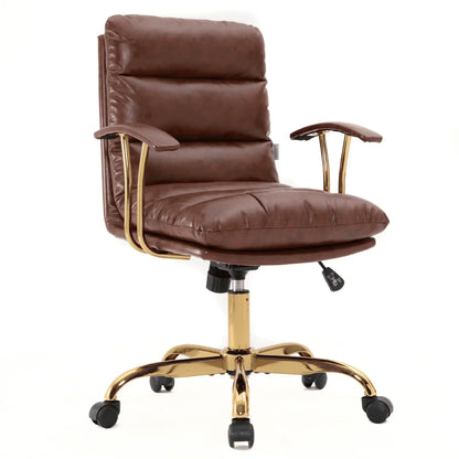 Regina Modern Leather Adjustable Conference Office Chair - Elax Furniture