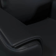 Rusk Leather Single-Seater Sofa with Stainless Steel Legs and Removable Cushions - Elax Furniture