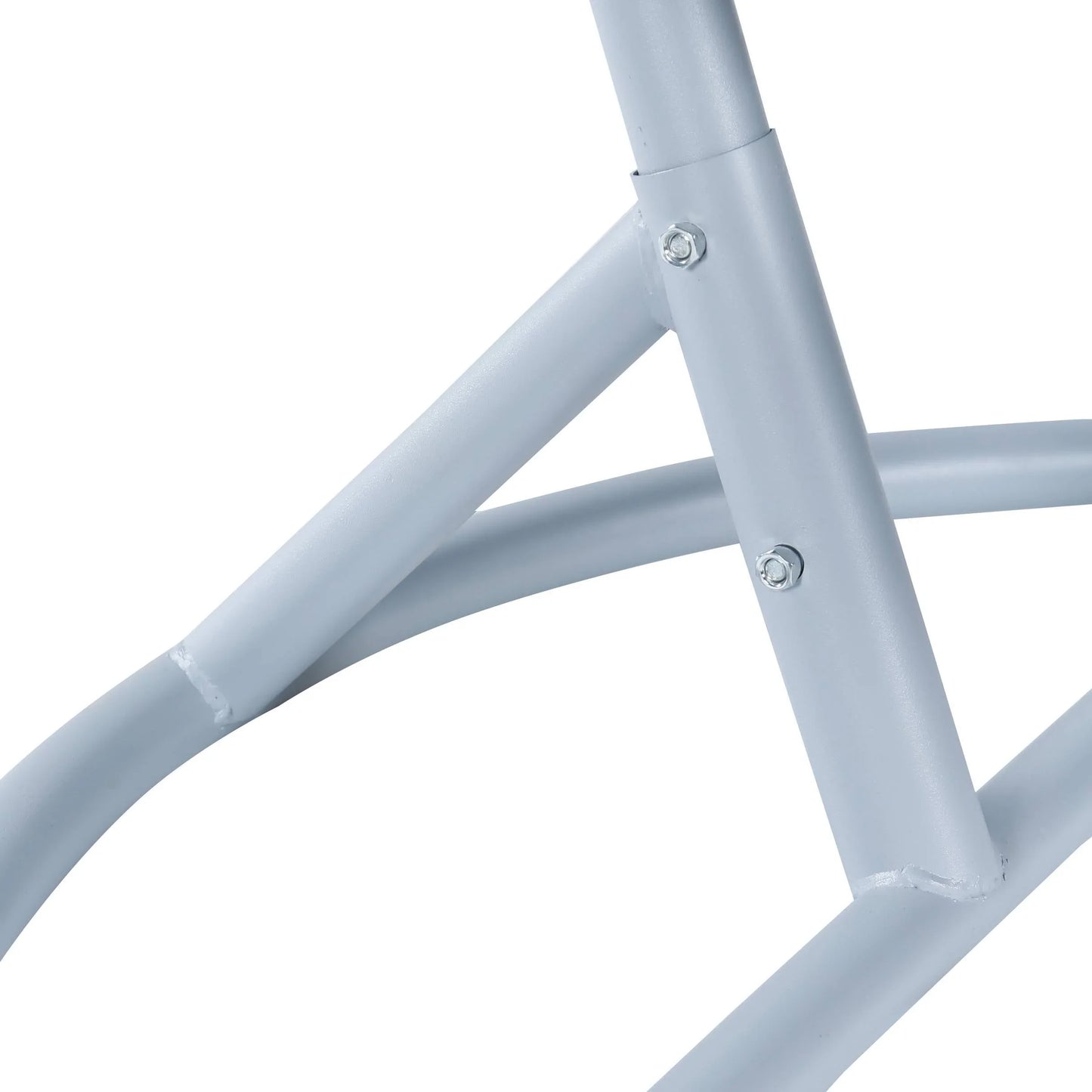 Recluse Two-Person Seater Hanging Swing Chair with Teardrop Design in Grey Frame - Elax Furniture