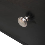 Rochester Modern Rectangular TV Stand: Enclosed Storage & Powder-Coated Iron Legs - Elax Furniture