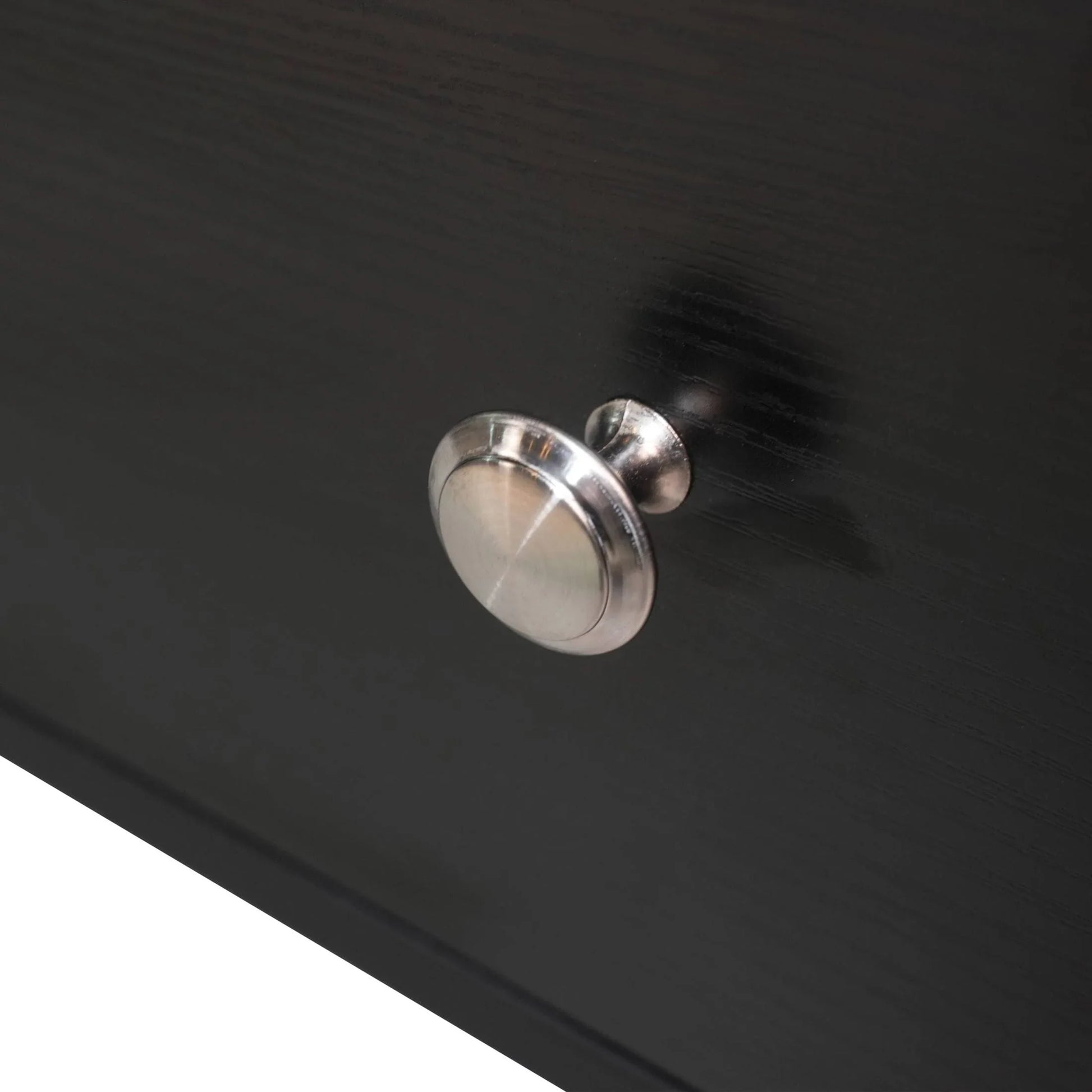 Rochester Modern Rectangular TV Stand: Enclosed Storage & Powder-Coated Iron Legs - Elax Furniture