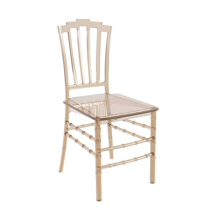 Synth Dining Chair Polycarbonate Side Chair with Windsor Back Design - Elax Furniture