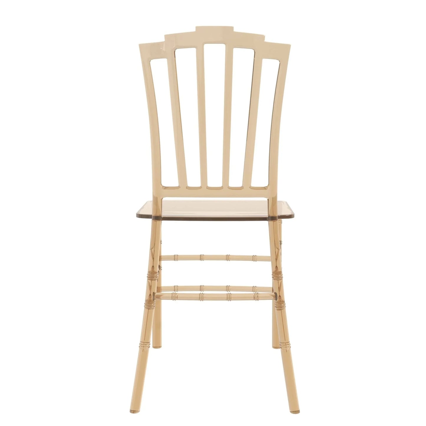 Synth Dining Chair Polycarbonate Side Chair with Windsor Back Design - Elax Furniture