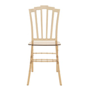 Synth Dining Chair Polycarbonate Side Chair with Windsor Back Design - Elax Furniture