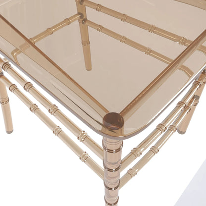 Synth Dining Chair Polycarbonate Side Chair with Windsor Back Design - Elax Furniture