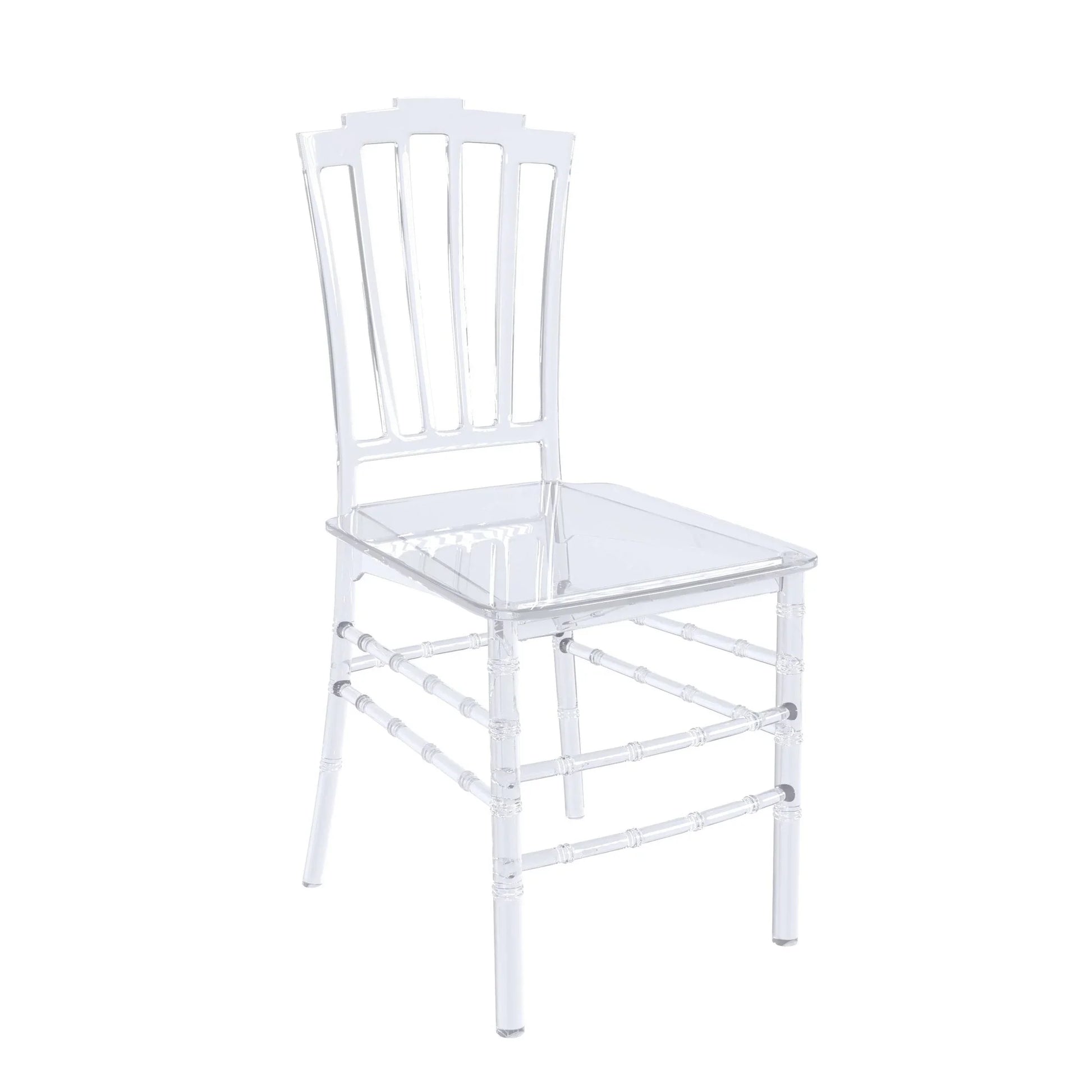 Synth Dining Chair Polycarbonate Side Chair with Windsor Back Design - Elax Furniture