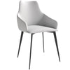 Sonnet Dining Chair Ergonomic Design with Upholstered Seating and Sturdy Iron Legs