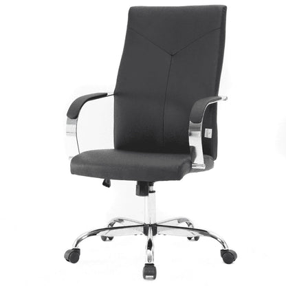 Sonora Modern High-Back Leather Office Chair - Elax Furniture