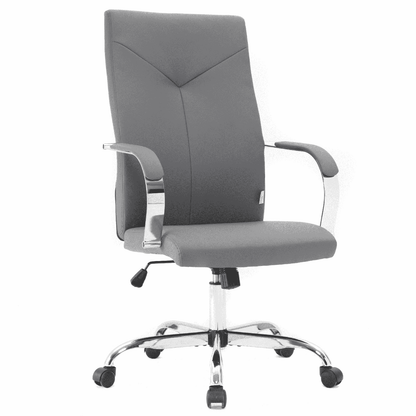 Sonora Modern High-Back Leather Office Chair - Elax Furniture