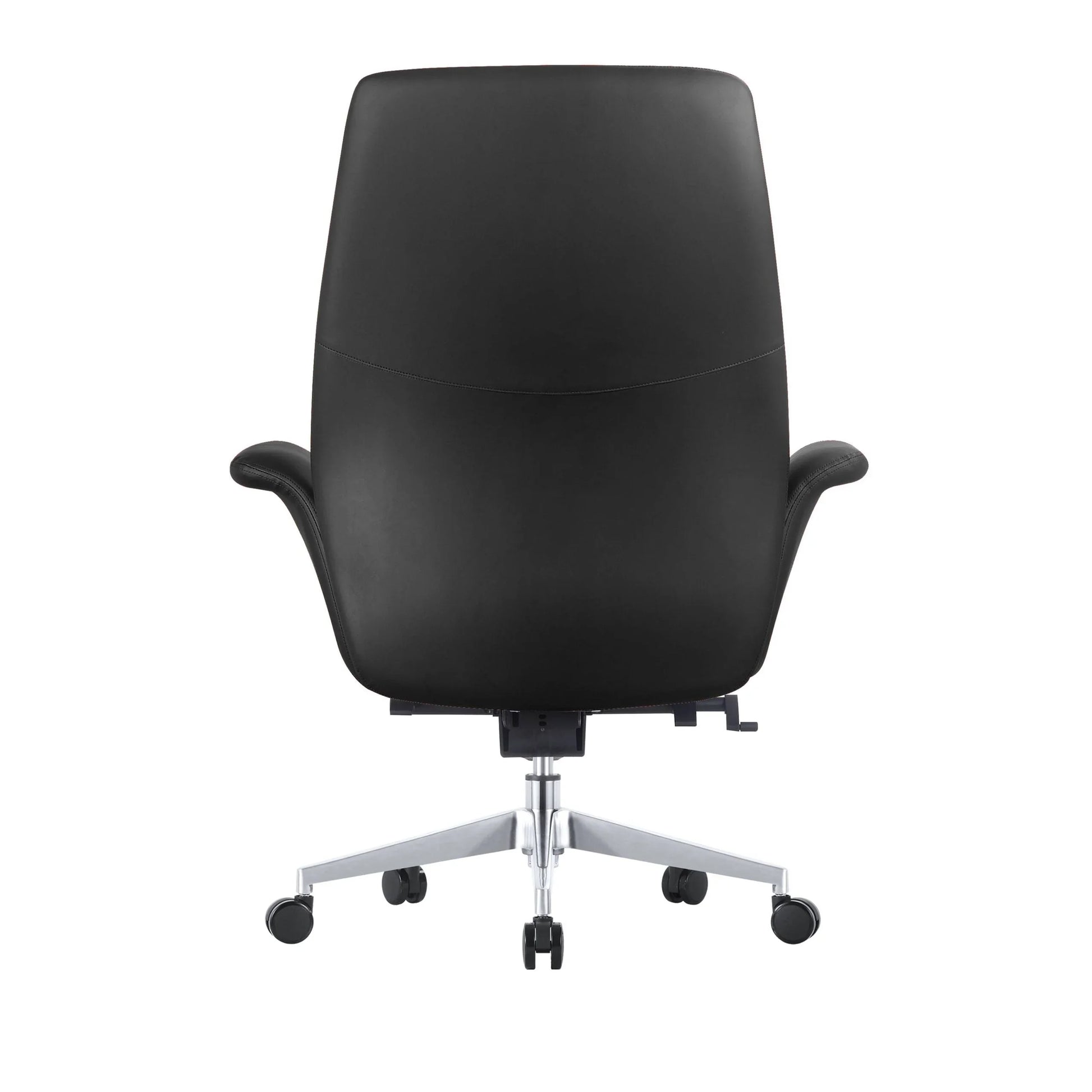 Summit Adjustable Height Leather Conference Office Chair with Swivel and Tilt - Elax Furniture