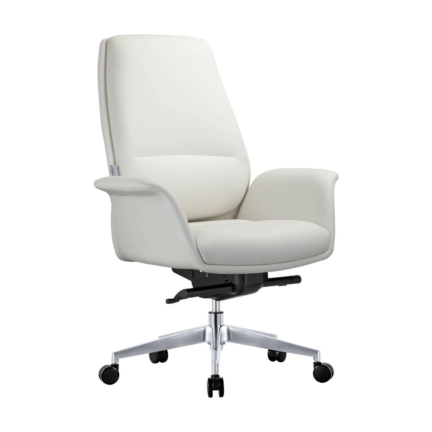 Summit Adjustable Height Leather Conference Office Chair with Swivel and Tilt - Elax Furniture