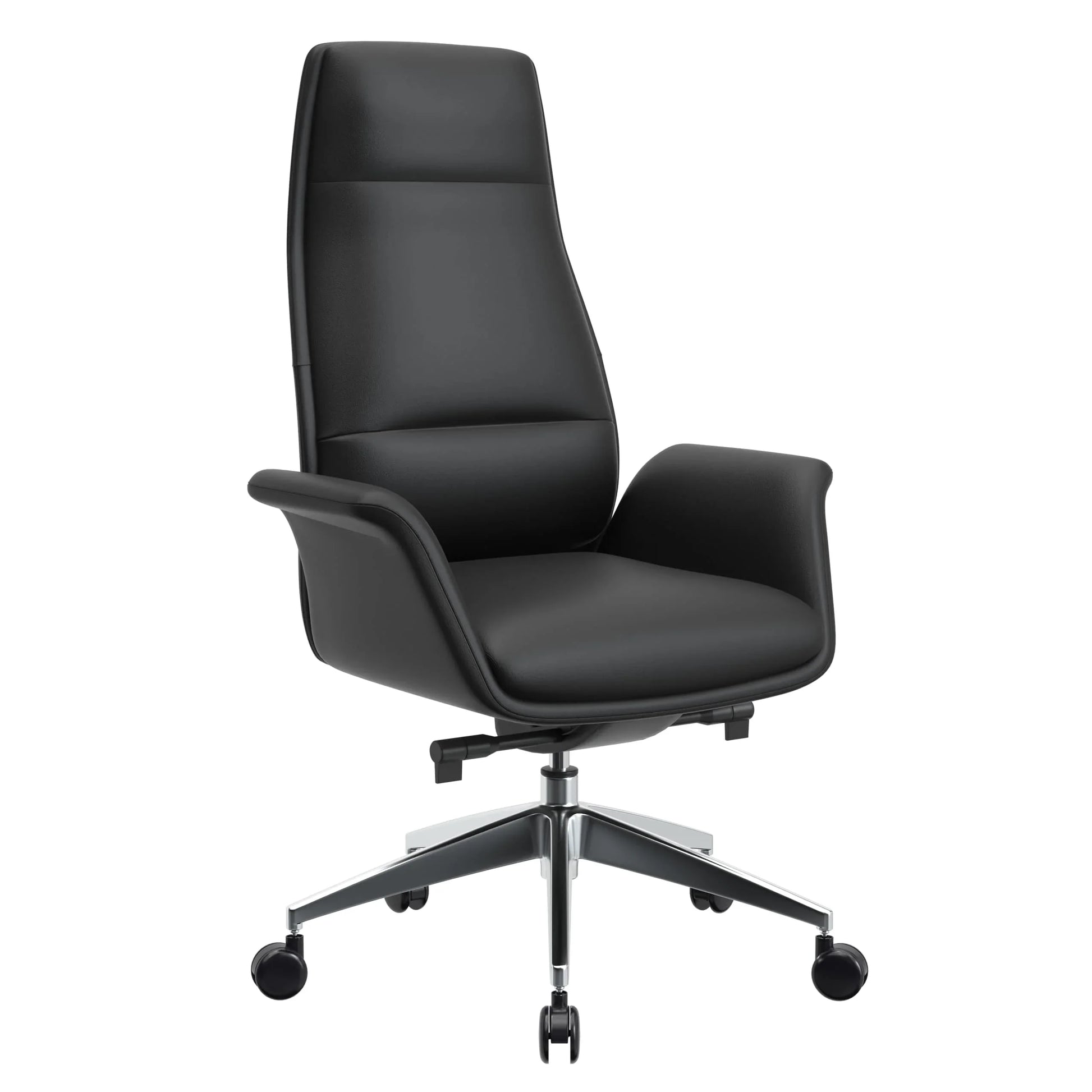 Summit High-Back Conference Office Chair with Aluminum Frame - Elax Furniture