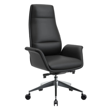 Summit High-Back Conference Office Chair with Aluminum Frame - Elax Furniture