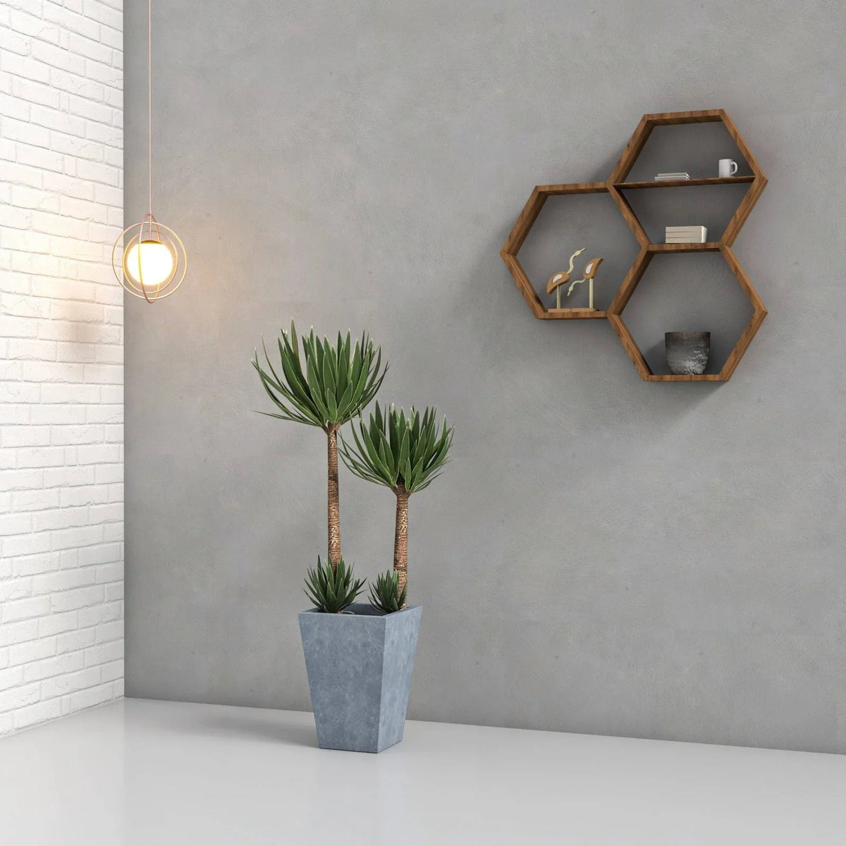 Tapered Square Plant Pot Fiberstone and Clay Manufacturer and Supplier USA - Elax Furniture