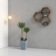 Tapered Square Plant Pot Fiberstone and Clay Manufacturer and Supplier USA - Elax Furniture