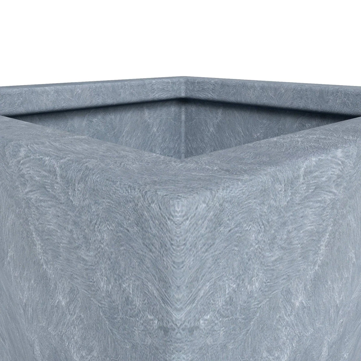 Tapered Square Plant Pot Fiberstone and Clay Manufacturer and Supplier USA - Elax Furniture