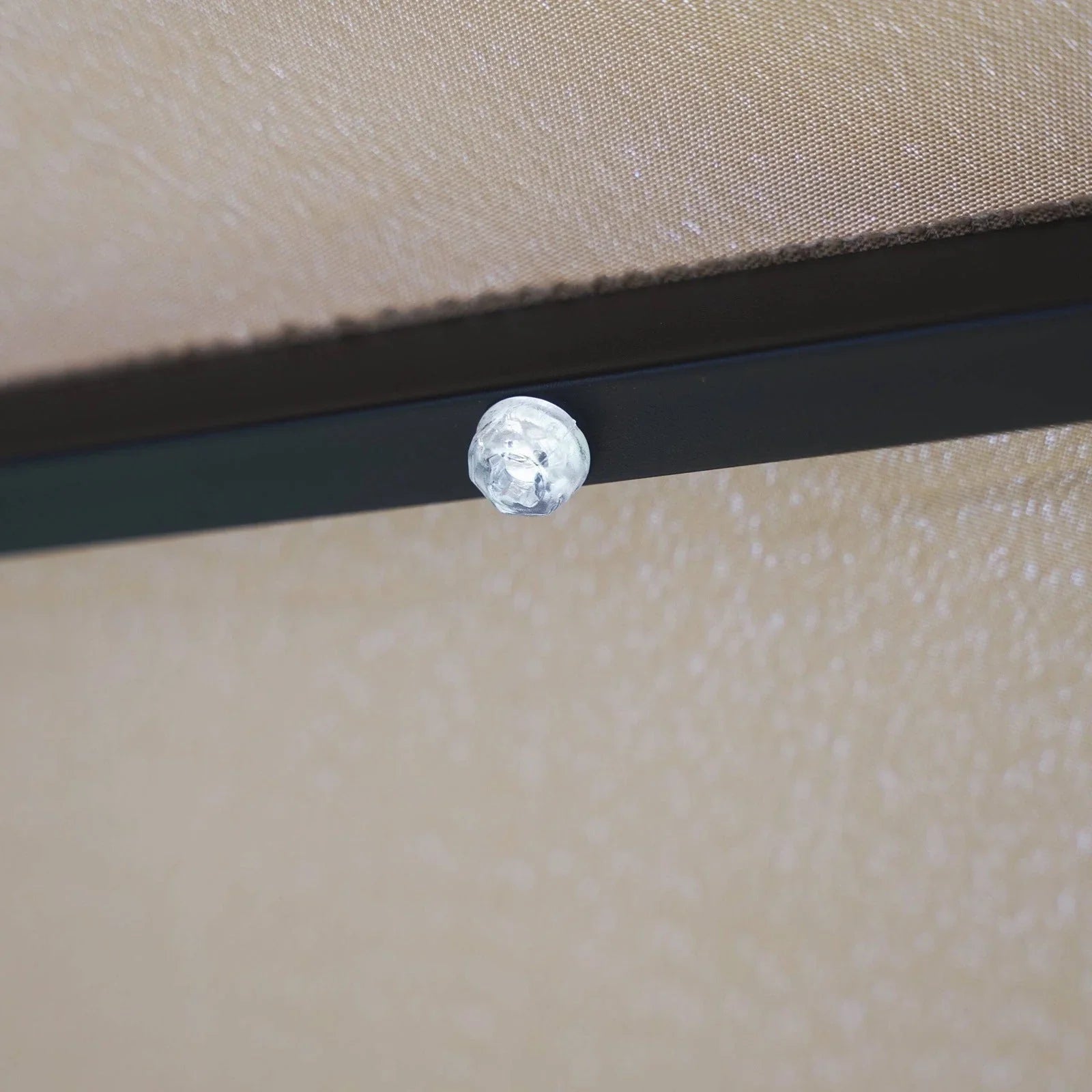 Sierra 9' Outdoor Patio Tilt Market Umbrella with Solar LED Lights - Elax Furniture