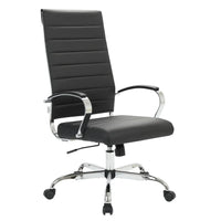 Benmar High-Back Leather Adjustable Office Conference Chair