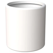 Tundra Fiberstone and MGO Clay Planter, Mid-Century Modern Round Planter Pot for Indoor and Outdoor - Elax Furniture