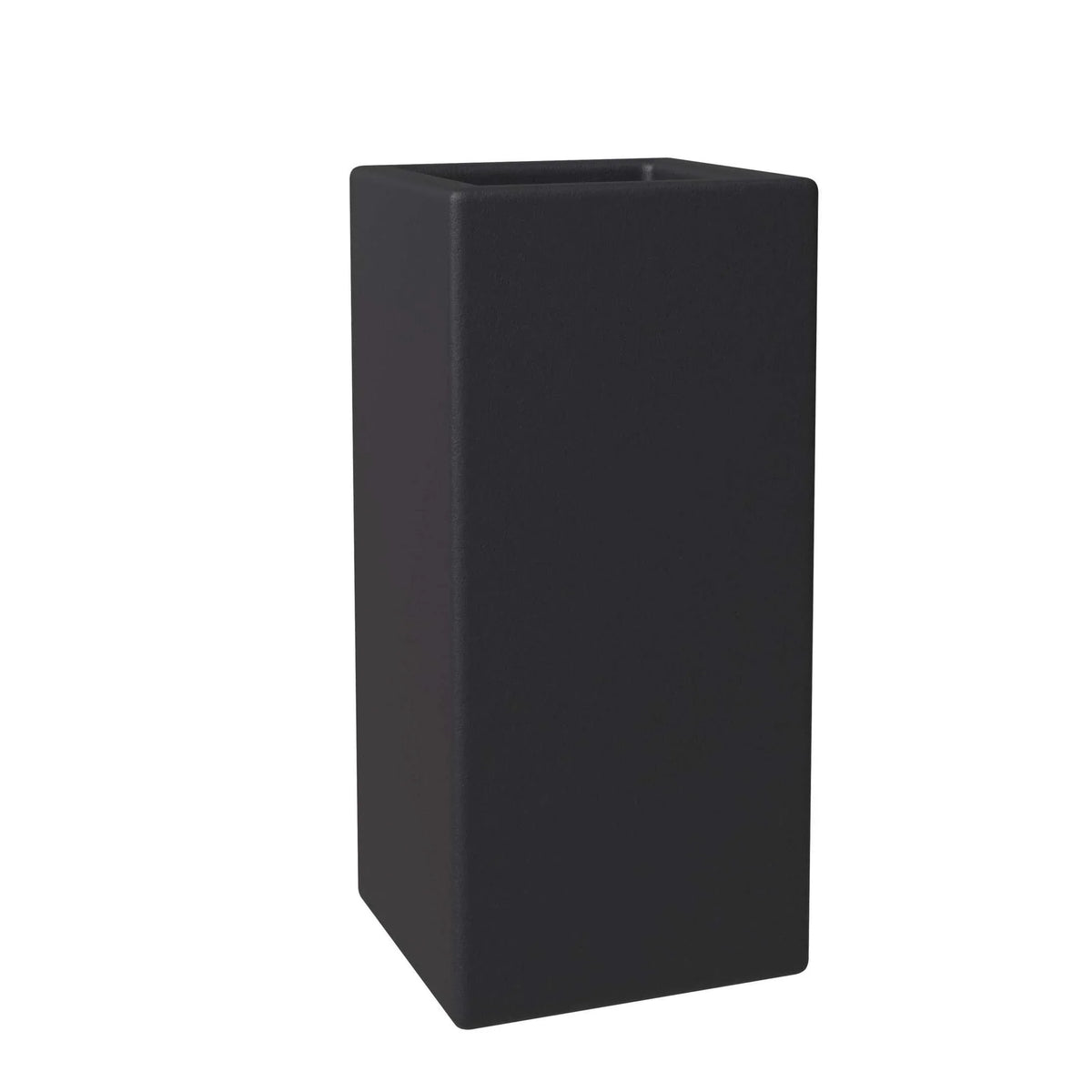 Terra Fiberstone and MGO Clay Planter, Mid-Century Modern Tall Square Planter Pot for Indoor and Outdoor - Elax Furniture