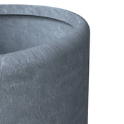 Tundra Fiberstone and MGO Clay Planter, Mid-Century Modern Round Planter Pot for Indoor and Outdoor - Elax Furniture