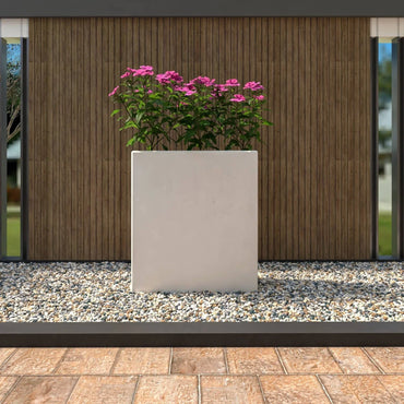 Thistle Fiberstone and MGO Clay Modern Rectangular Planter for Indoor and Outdoor - Elax Furniture