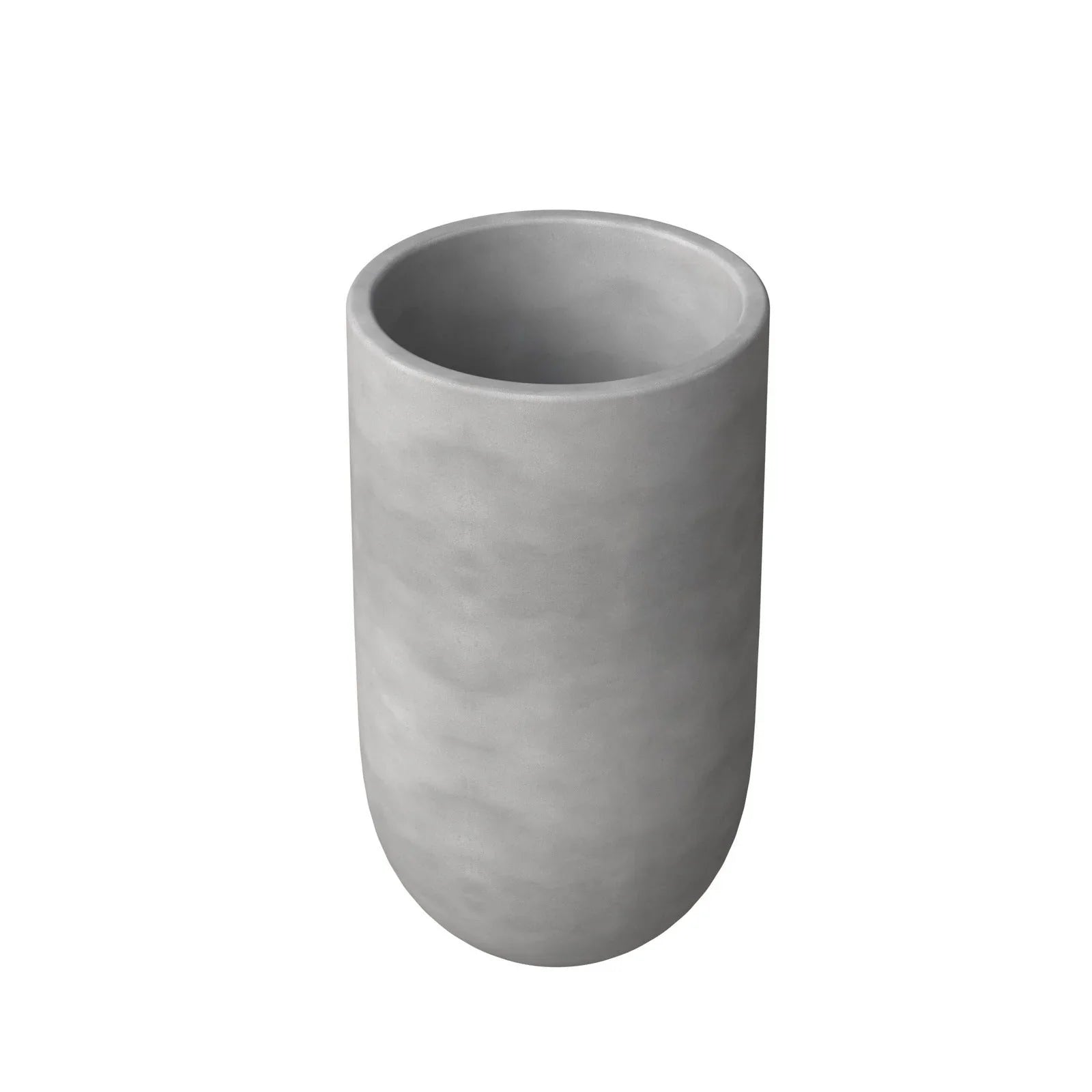 Topiary 3-Piece Modern Fiberstone: Cylinder Planter Pot Set for Indoor and Oudoor - Elax Furniture