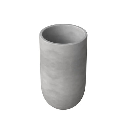 Topiary 3-Piece Modern Fiberstone: Cylinder Planter Pot Set for Indoor and Oudoor - Elax Furniture