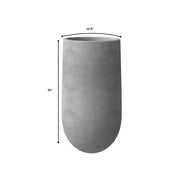 Topiary 3-Piece Modern Fiberstone: Cylinder Planter Pot Set for Indoor and Oudoor - Elax Furniture