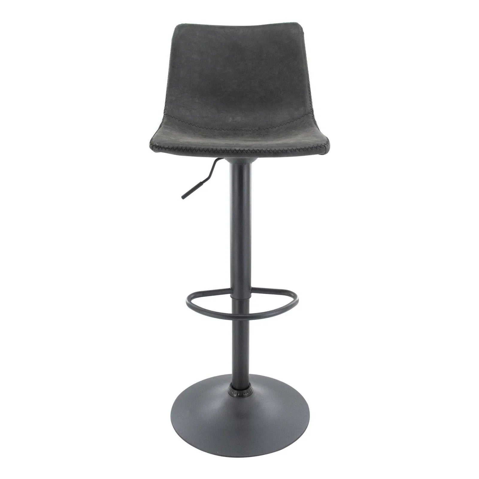 Tilbury Modem Adjustable Bar Stool With Footrest & 360-Degree Swivel Set of 2 - Elax Furniture