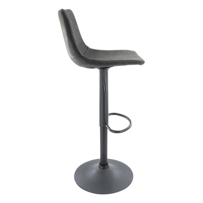 Tilbury Modem Adjustable Bar Stool With Footrest & 360-Degree Swivel Set of 2 - Elax Furniture