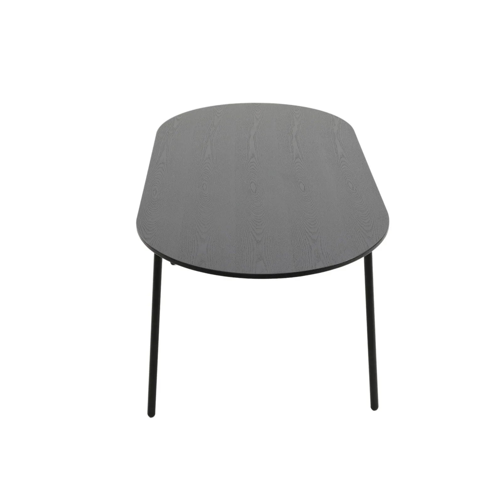 Tule 7-Piece Dining Set: Steel Frame, 6 Upholstered Chairs, 71'' Oval MDF Tabletop - Elax Furniture