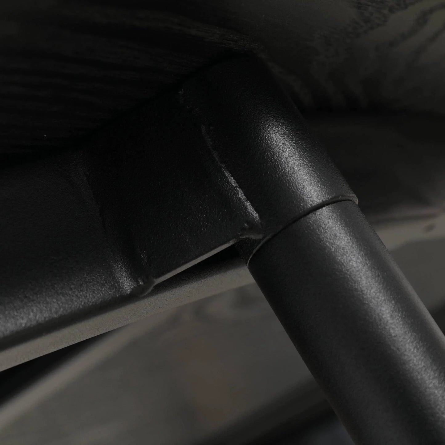 Tule 7-Piece Dining Set with 6 Upholstered Seat Dining Chairs in White Steel Frame and 71" Oval Dining Table with MDF Tabletop - Elax Furniture