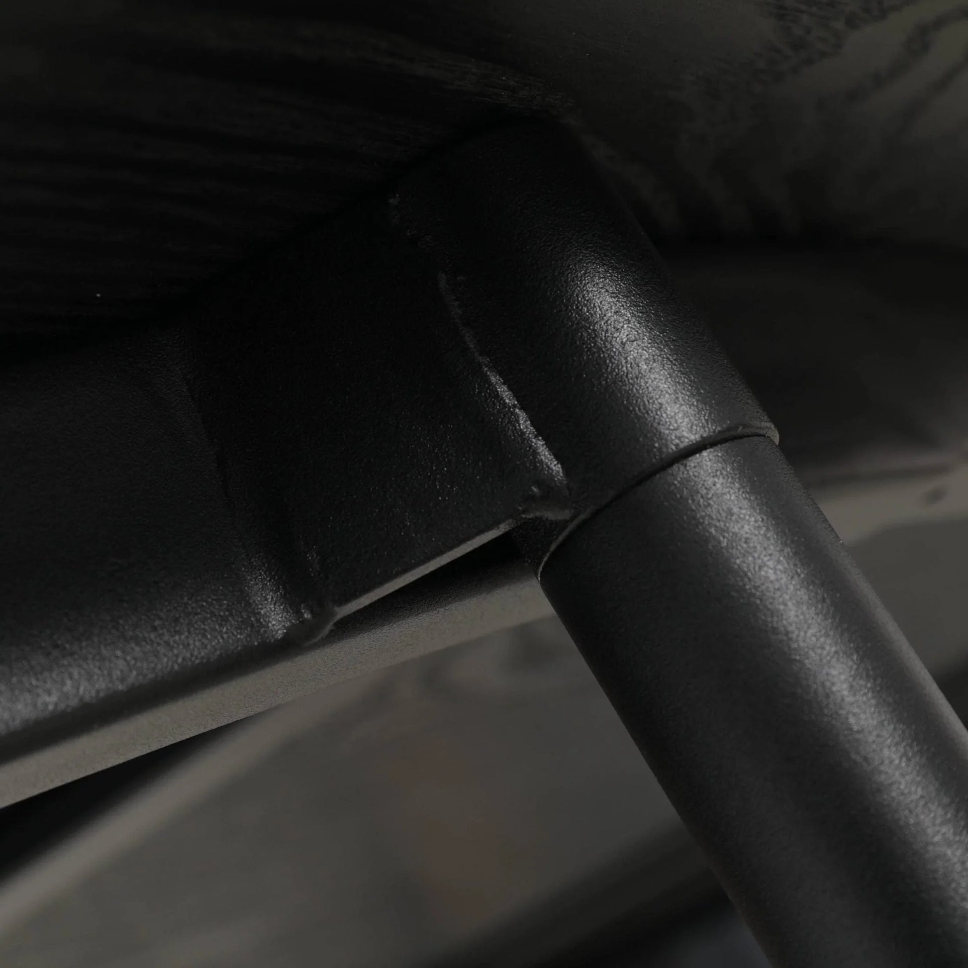 Tule 7-Piece Dining Set with 6 Upholstered Seat Dining Chairs in White Steel Frame and 71" Oval Dining Table with MDF Tabletop - Elax Furniture