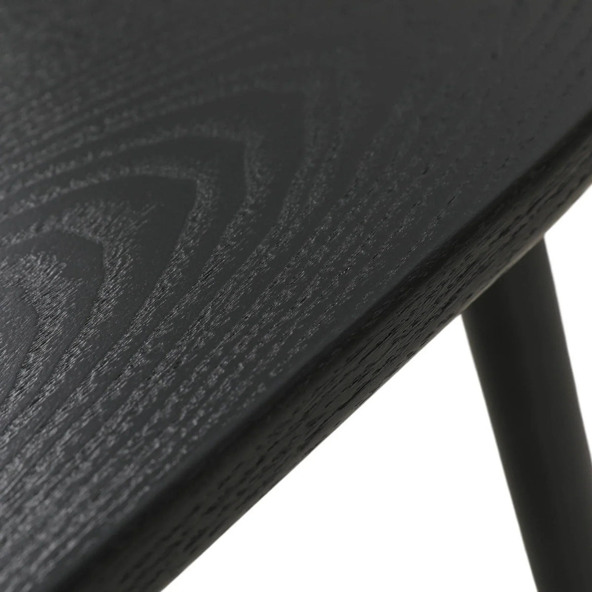 Tule 71" Oval Dining Table with MDF Tabletop and Black Steel Legs - Elax Furniture