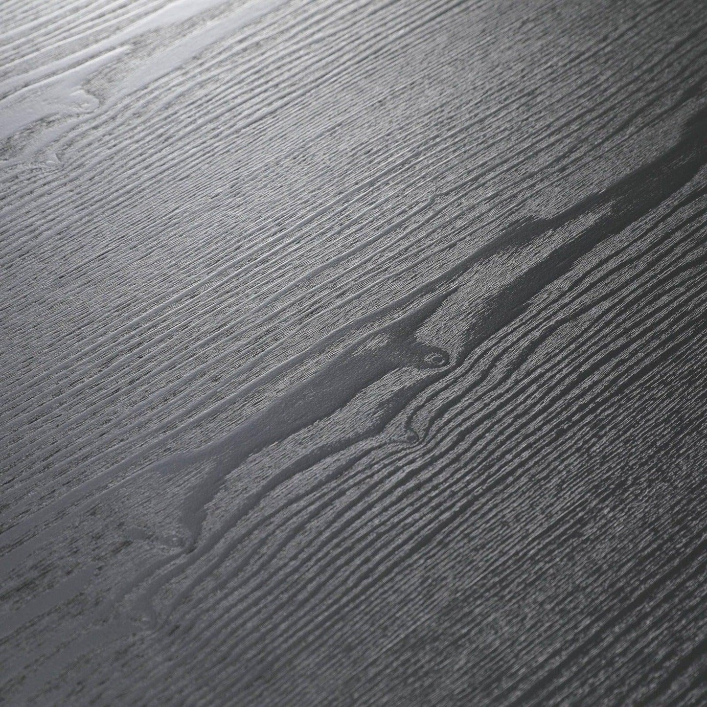 Tule Modern 83" Oval Dining Table with MDF Tabletop and Black Steel Legs - Elax Furniture