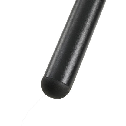 Tule 9-Piece Dining Set in Steel with 8 Upholstered Seat Dining Chairs and 83" Oval Dining Table with MDF Tabletop - Elax Furniture