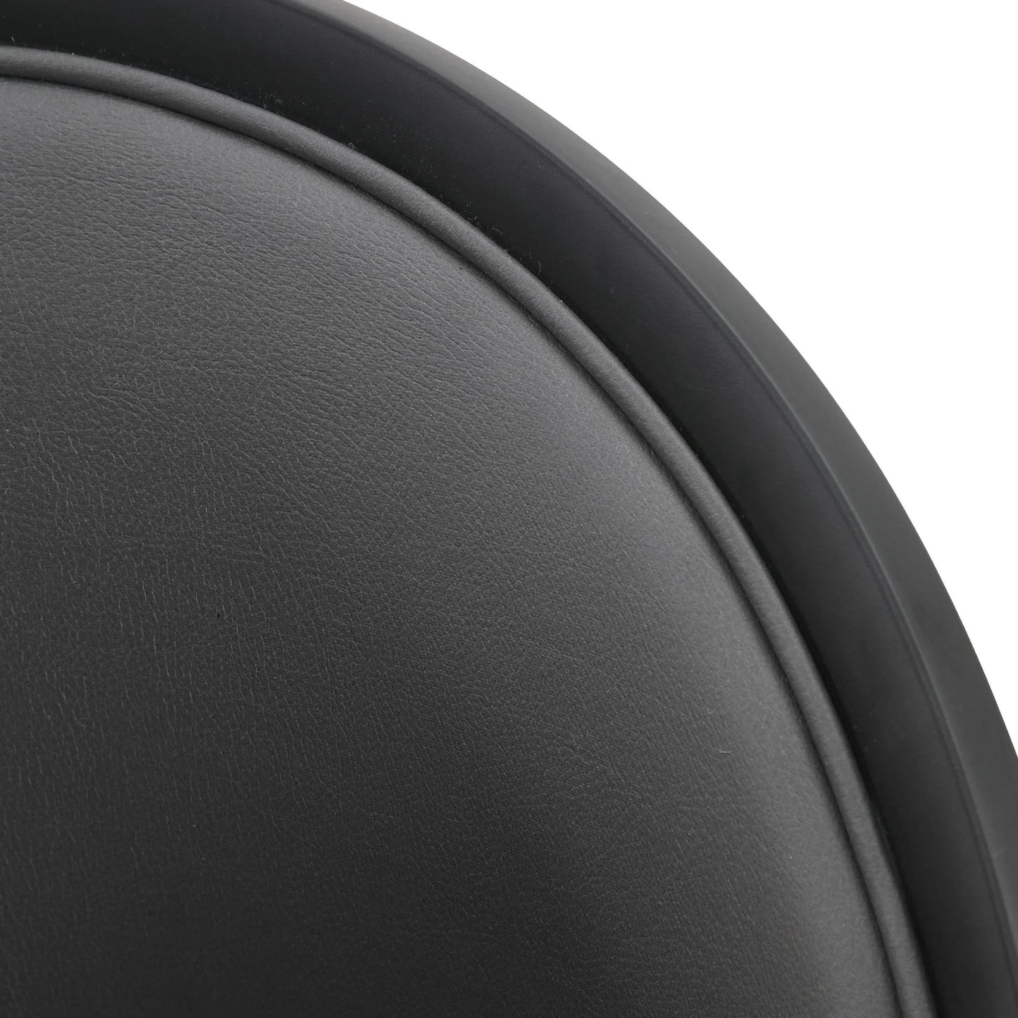 Urbane Dining Chair in Vinyl Fabric with Curved Back and Stainless Steel Legs Set of 4 - Elax Furniture