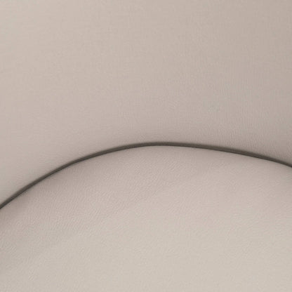 Urbane Dining Chair in Vinyl Fabric with Curved Back and Stainless Steel Legs Set of 2 - Elax Furniture