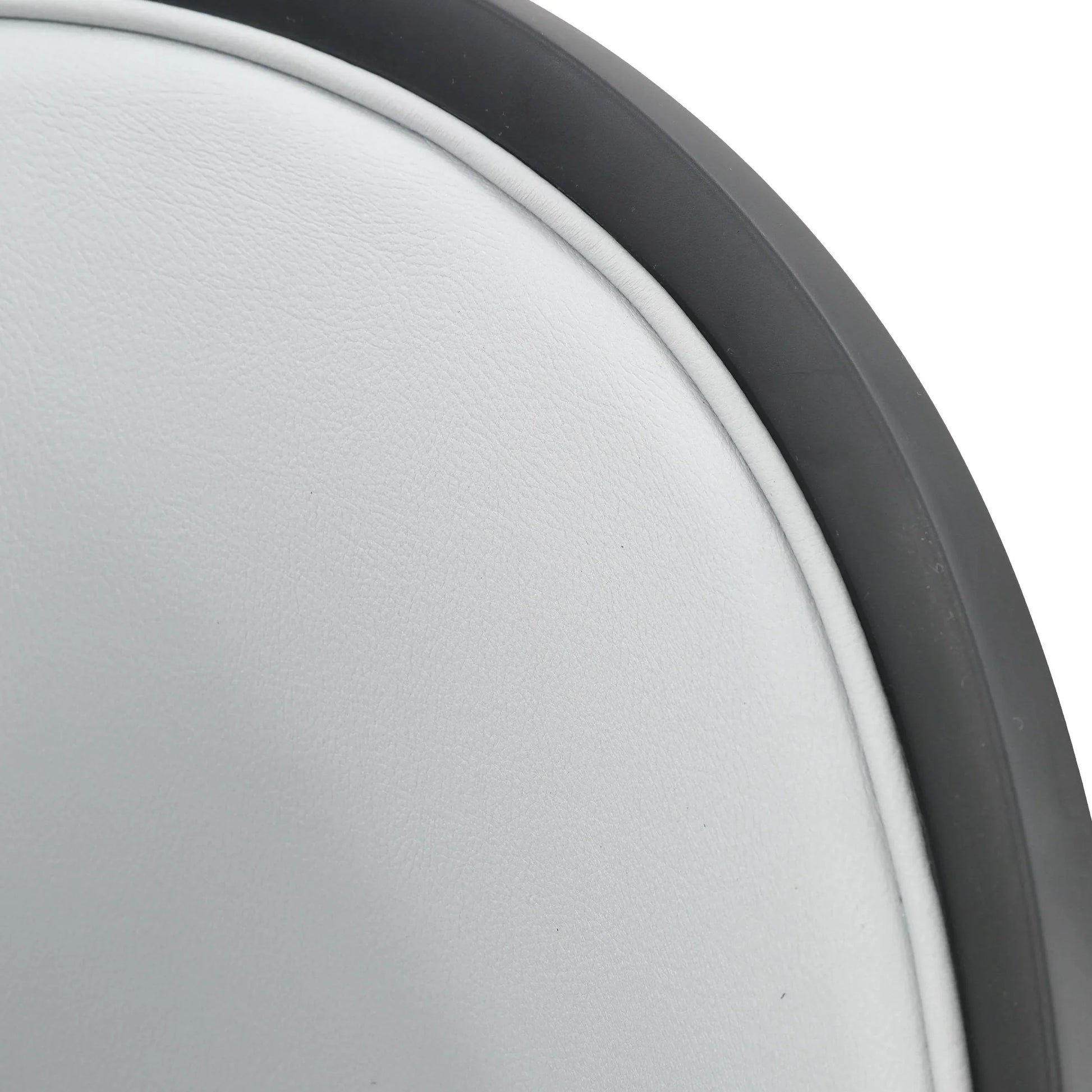 Urbane Dining Chair in Vinyl Fabric with Curved Back and Stainless Steel Legs Set of 4 - Elax Furniture