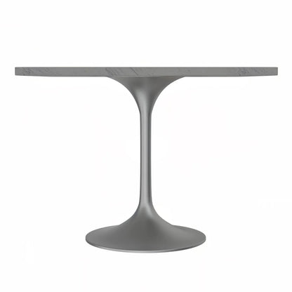 Verve Square Dining Table with Resin Tabletop and Brushed Steel Base - Elax Furniture