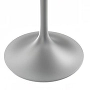Verve Square Dining Table with Resin Tabletop and Brushed Steel Base - Elax Furniture