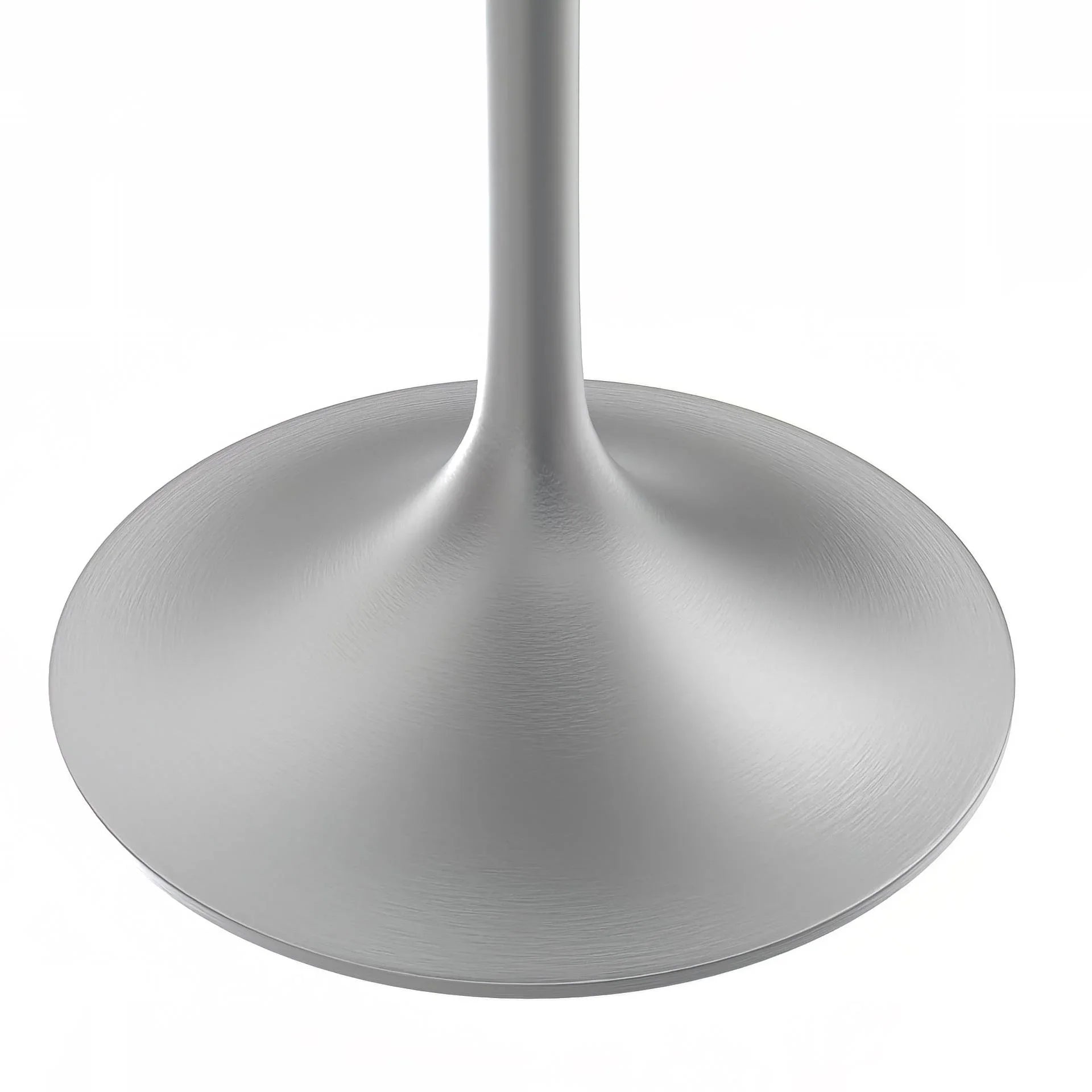 Verve Square Dining Table with Resin Tabletop and Brushed Steel Base - Elax Furniture