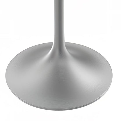 Verve Square Dining Table with Resin Tabletop and Brushed Steel Base - Elax Furniture