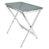 Victorian Acrylic Foldable End Side Table Tray with Chrome Metal Legs