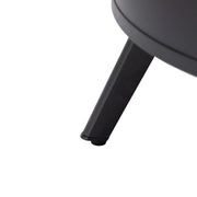 Walbrooke Modern Outdoor Round Fire Pit Table with Powder-Coated Aliuminum Frame - Elax Furniture