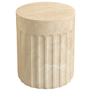 Zenvio Round Side /EndTable in Fiberstone for Indoor and Outdoor