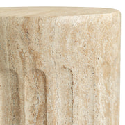 Zenvio Round Side /EndTable in Fiberstone for Indoor and Outdoor