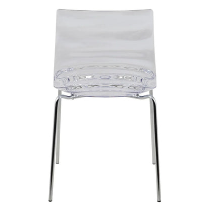 Astor Water Ripple Design Dining Chair Set of 4 - Elax Furniture