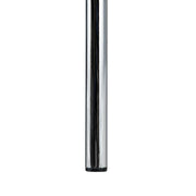 Astor Dining Chair Modern ABS Plastic Side Chair with Stainless-Steel Legs - Elax Furniture